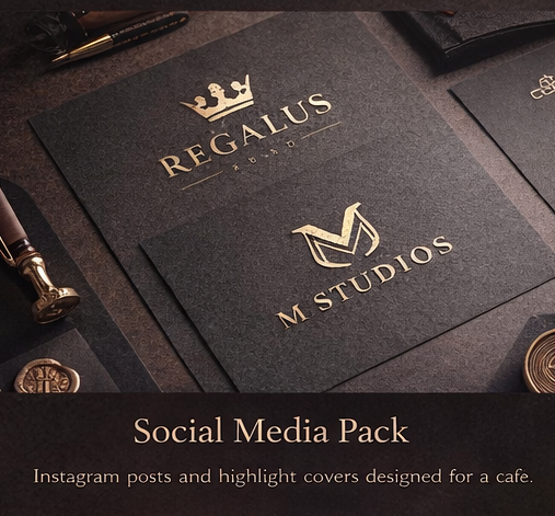 Social media mockup